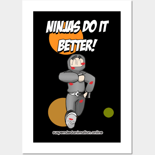 Ninjas Do It Better - Hogo Wall Art by tyrone_22